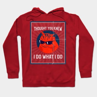 Thought You Knew - I Do What I Do Cat Hoodie